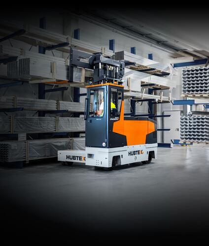 Phoenix ESTL multi-directional forklift in building materials trade