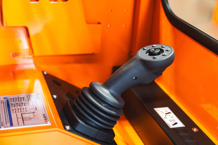 Joystick in the 2840s cabin