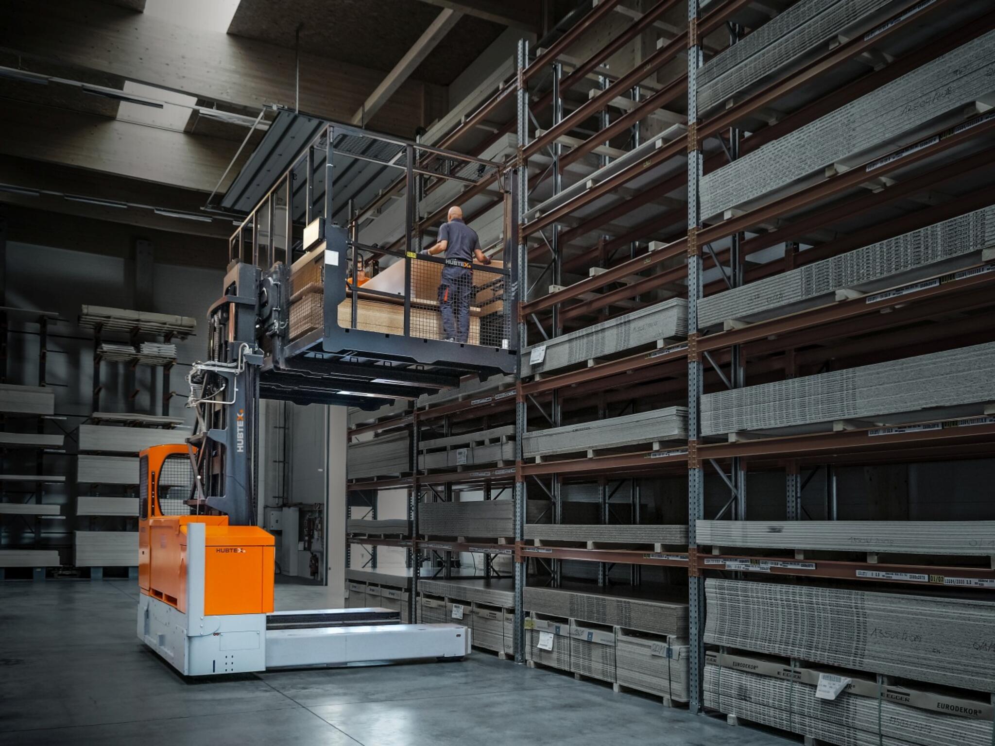 Picking sheets with HUBTEX