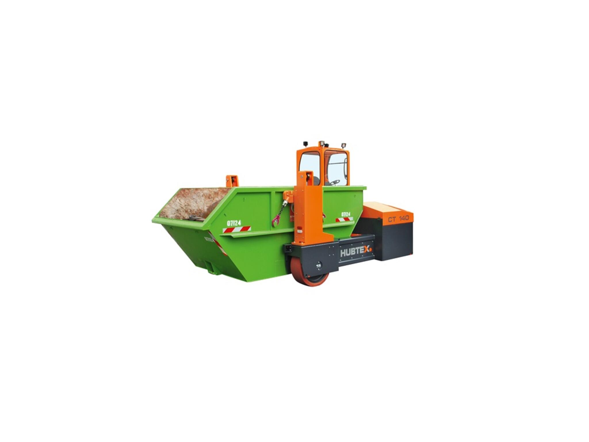 Containertransport von HUBTEX