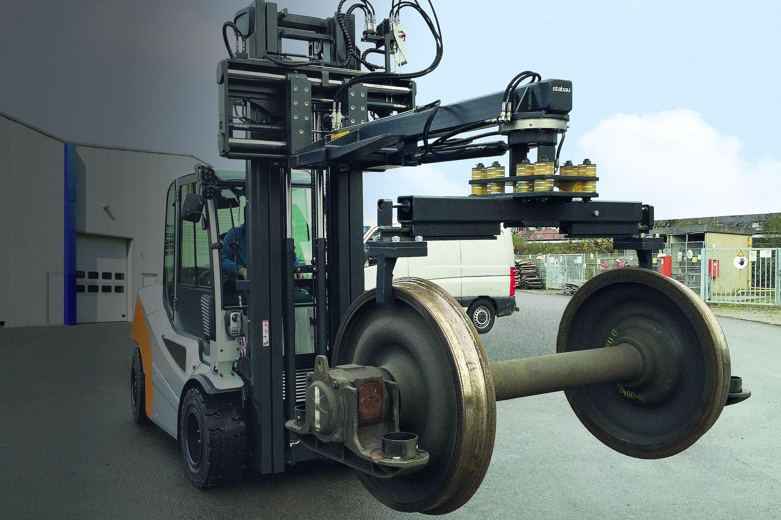 Heavy Duty forklift attachment